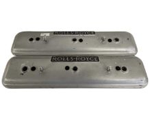 Pair of Rolls Royce rocker covers