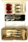 A mixed lot of vintage boxed darts, to include: - Helix International: Cork borers - Kwiz Darts: