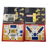 A mixed lot of 1960s boxed Meccano Sets (by Triang) to include: - 4M: 275 parts - 5: 395 parts -