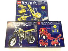 A mixed lot of 1980s Lego Technic in original boxes, unchecked for completeness, to include: -
