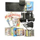 An unboxed 1984 vintage Sinclair ZX Spectrum+ computer system, with accesories to include: - 2 x