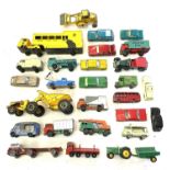 A mixed lot of various die-cast vehicles, predominantely Lesney / Matchbox