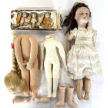 Miniature Dolls and SFBJ Doll