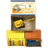 A mixed lot of die-cast Dinky toys in original boxes, to include: - 571 Coles Mobile Crane - 25X