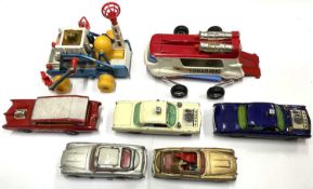 A mixed lot of Corgi die-cast vehicles from film, television and popular culture, to include: -