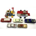 A mixed lot of Corgi die-cast vehicles from film, television and popular culture, to include: -