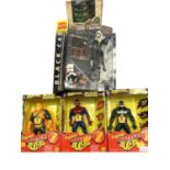 A mixed lot of boxed Marvel action figurines and collectibles, to include: - Marvel Select: Black