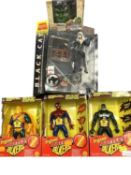 A mixed lot of boxed Marvel action figurines and collectibles, to include: - Marvel Select: Black