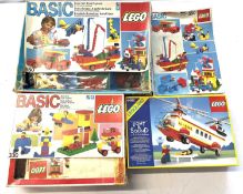 A mixed lot of 1980s Lego sets in original boxes, unchecked for completeness, to include: - 330