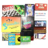 A mixed lot of vintage and modern board and card games.