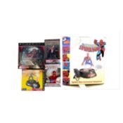 A mixed lot of Spider-Man homewares, to include: - An animated telephone in original box -