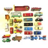A mixed lot of die-cast Corgi and Dinky vehicles