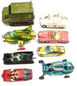 A mixed lot of Dinky die-cast vehicles from film and television, to include: - Dinky Lady Penelope's