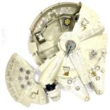 A vintage 1979 Kenner Millenium Falcon, a/f