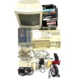 A Commodore Computer gaming system, with extensive collection of games, accessories etc. To include: