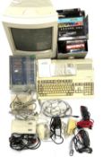 A Commodore Computer gaming system, with extensive collection of games, accessories etc. To include: