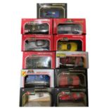 A mixed lot of Bburago die-cast vehicles in original boxes, to include: - Mercedes SSK - Mercedes-