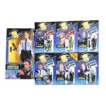 A mixed lot of 1990s Gerry Anderson's Space Precinct figurines in original boxes by Vivid, to