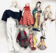 Quantity of Dolls including Pierrot