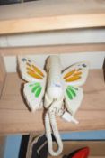 Novelty butterfly shaped telephone