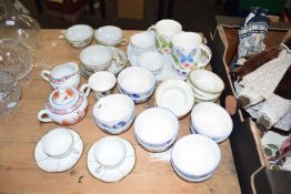 Mixed Lot: Assorted ceramics to include Japanese Eggshell tea wares