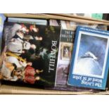 Box of mixed books to include The Living World of St John, Bowhill, The House, Its People and Its