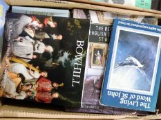 Box of mixed books to include The Living World of St John, Bowhill, The House, Its People and Its