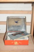 Tin of various topographical postcards, photographs etc to include Nice and others