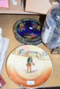 Royal Doulton Dickens Ware plates together with various others