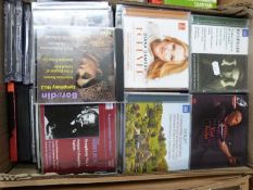 Box of mixed CD's