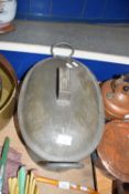 Vintage metal fish kettle