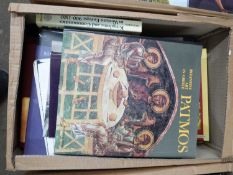 Box of mixed books to include Kingdoms and Communities in Western Europe etc