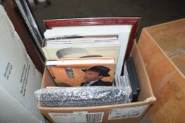 Frank Sinatra interest - collection of various books, CD's and DVD's and film stills/negatives