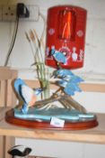 Border Fine Arts model kingfishers 'Who's First', without box and certificate