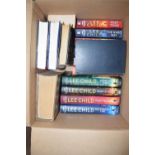 One box of books Lee Child and others