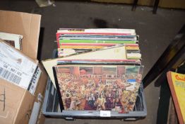 One box of assorted LP's