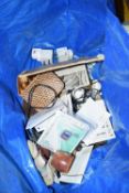 Bag of various house clearance sundries