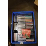One box of various assorted CD's