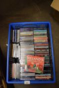 One box of various assorted CD's