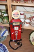 Novelty gasoline pump telephone