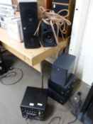 Quake surround sound speaker system