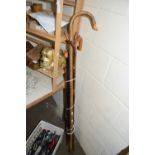 Mixed Lot: Various assorted walking sticks