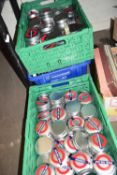 Large quantity of London Underground tins