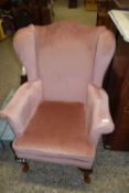 Wingback armchair