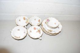 Modern Meissen part tea set