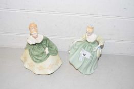 Two Royal Doulton figurines, Swaray and Fair Lady