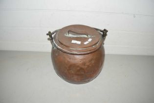 Small copper cauldron
