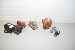 Collection of various model animals