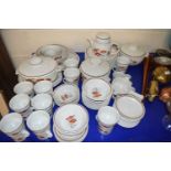 Quantity of Royal Doulton Field Flower table wares