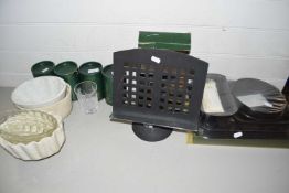 Mixed Lot: Jelly moulds, boxed drinking glasses, kitchen wares etc